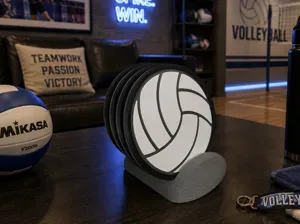 Volleyball Coaster Set