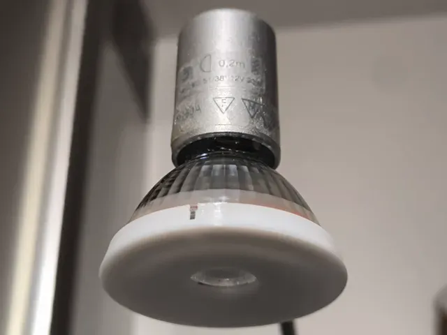 Bulb diffuser&shader open mount MR16 GU5.3,10sizes