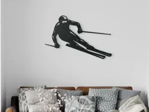 Skier Wall Art