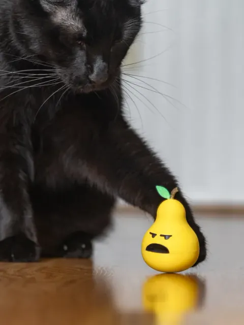 Cat Treat Toy - Rocking Pear — Image 2 of 4