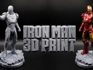 Iron Man Attacco - Marvel 3D Model