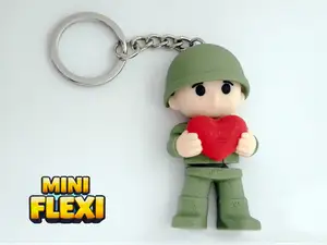 Love Soldier – Mini Flexi Figure for Peace