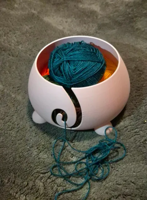 Pig yarn bowl - crochet — Фото 4 из 6