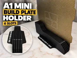 A1 Mini Build Plate Holder – 6 Slots