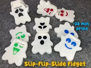 Halloween Ghost Flip and Slip Fidget Toy (38 mins)