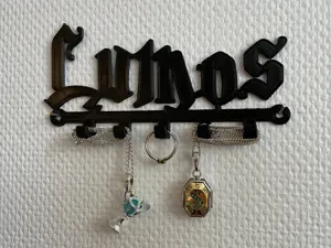 Wall key hanger Lumos Harry Potter