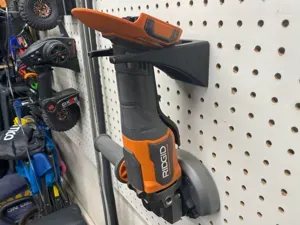 Ridgid 18V Angle Grinder Pegboard Wall Mount