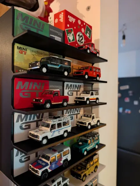 Mini GT 1:64 Display Shelf–Wall-Mounted Rack — Image 5 of 7