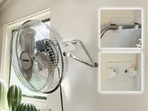 Floor/Desk Fan Wall Mount
