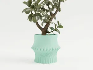Diamond Aesthetic Planter Plant Pot