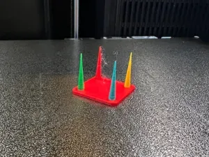 4 Color Stringing Test