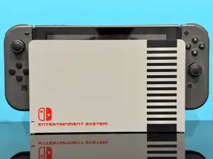 Nintendo Switch (OG) NES style dock cover
