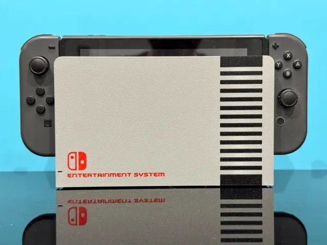 Nintendo Switch (OG) NES style dock cover — Фото 4 из 4