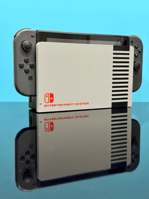 Nintendo Switch (OG) NES style dock cover — Фото 3 из 4