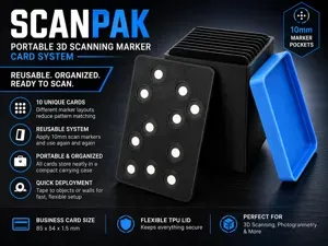 SCANPAK – Portable 3D Scanning Marker Card System