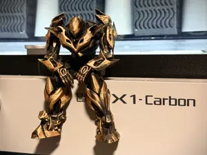 Sad Stinger (Transformers) on a ledge figurine!