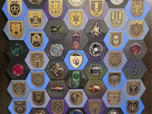 Destiny 2 Seal/Pin Holder - Modular, (Non)Magnetic