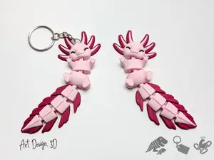 Flexi Long Tail Axolotl - Strong Joints