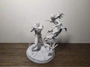 The Witcher - Geralt of Rivia vs Noonwraith Scene