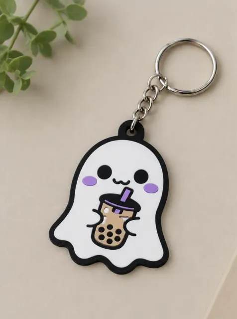 Llavero Fantasma con Bubble Tea — Фото 2 из 4
