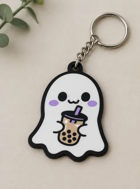 Llavero Fantasma con Bubble Tea — Фото 4 из 4