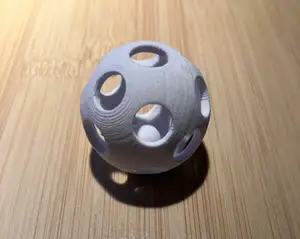 Cat toy with ball inside