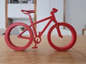 Modern Geometric Mountain Bike