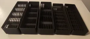 Gridfinity 3x1 bins Coin cell button batteries