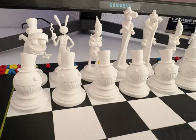 The Amazing Digital Circus Chess Game [FANART] — Image 4 of 9