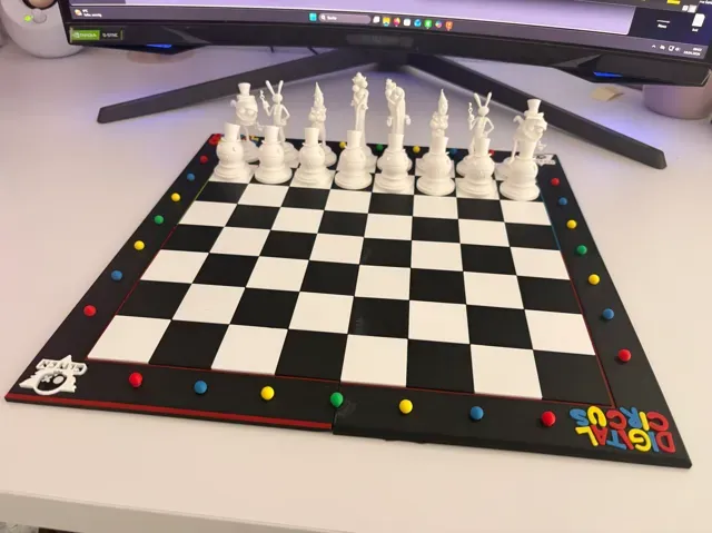 The Amazing Digital Circus Chess Game [FANART] — Image 7 of 9
