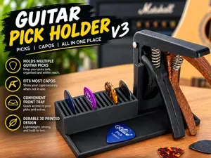 Guitar pick holder (V3)