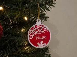 Bola de nieve personalizable