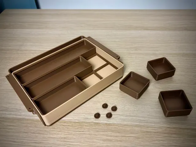 Under Desk Drawer Modular | Push Lock| Gridfinity — Image 7 of 7