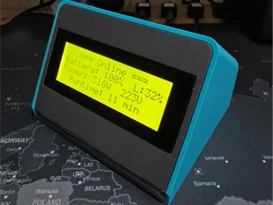 Enclosure for LCD2004 with ESP32