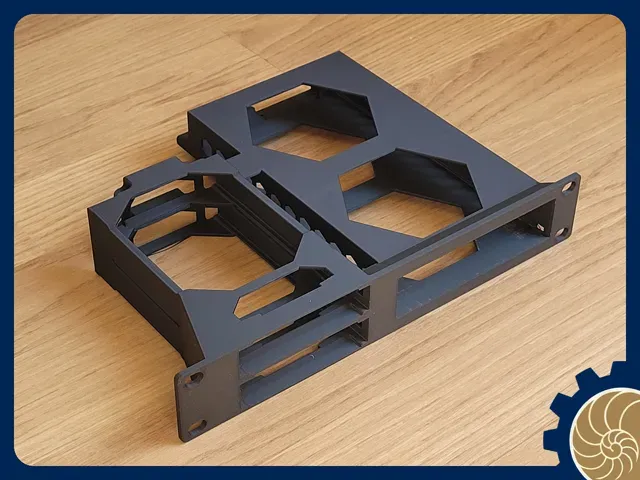 10 inch Rack 1U: 2x 2.5" + 1x 3.5" HDD - HOT SWAP! — Фото 5 из 17