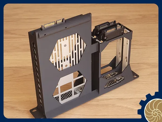 10 inch Rack 1U: 2x 2.5" + 1x 3.5" HDD - HOT SWAP! — Фото 14 из 17
