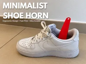 Minimalist Shoe Horn - Ergonomic & Strong