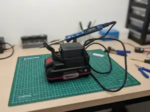 Parkside Battery Adapter for TS101 Soldering Iron