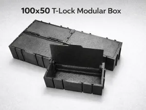 SnapStack T-Lock 100x50 Modular Storage box