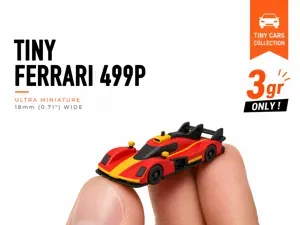 Tiny Ferrari 499P - Le Mans - Mini Cars Series