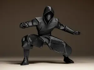 Shadow Ninja Warrior Figurine