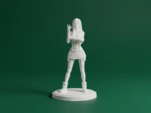 Tifa Lockhart Final Fantasy VII 3D Model