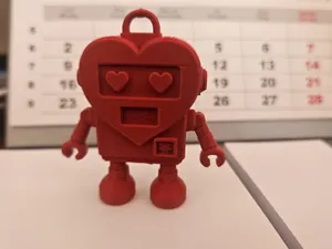 HeartBot Keychain