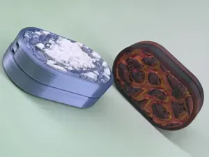 EDC律动熔岩.解压玩具.ADHD.叮叮推牌.旋转 GlacierLava Slider ASMR