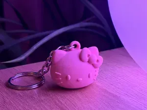 Hello Kitty Keychain - cute bag charm