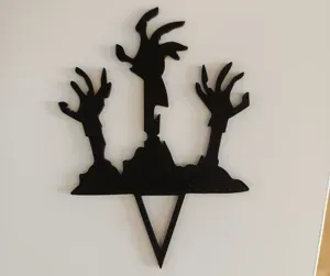 Zombie Hands Halloween Garden Stake