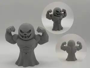 Sigma Halloween Ghost – Muscular Spooky Figurine