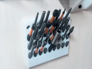 Drive 34. A better wall organizer for your bits.
