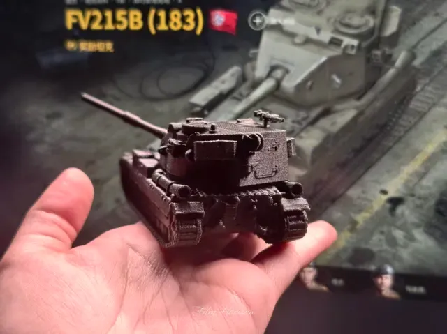 FV215B(183) 坦克世界 FV215B183 自行反坦克炮 1:72 — Фото 4 из 6