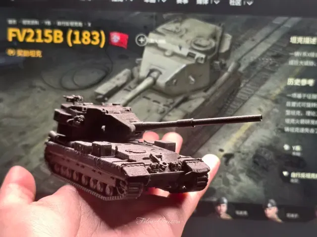 FV215B(183) 坦克世界 FV215B183 自行反坦克炮 1:72 — Фото 2 из 6